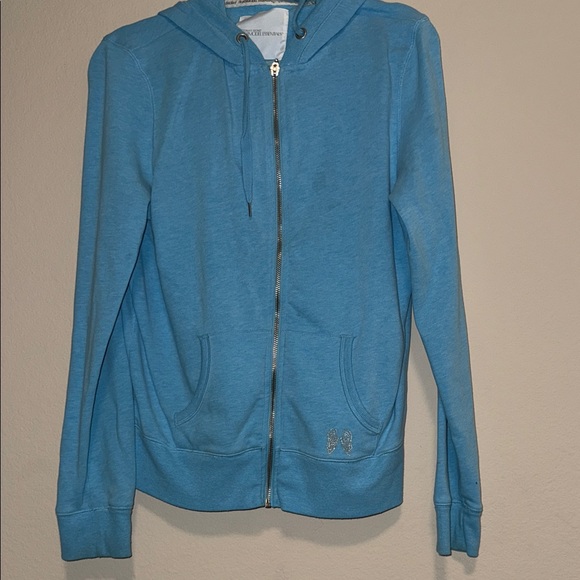 Victoria's Secret Supermodel Essentials Blue Bling Hoodie - Picture 1 of 3